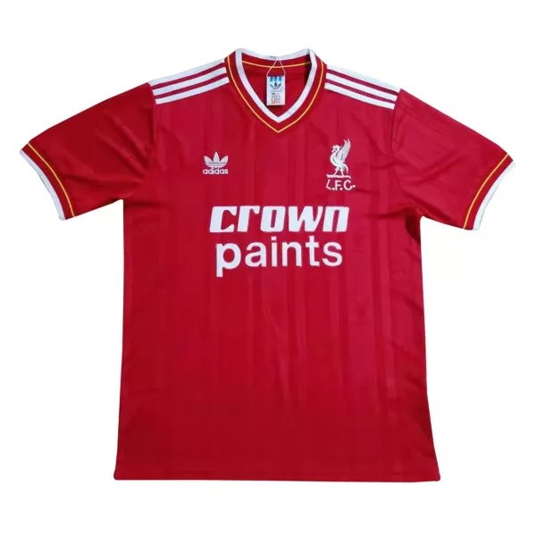 Tailandia Camiseta Liverpool Primera Equipación Retro 1984 1985 Rojo